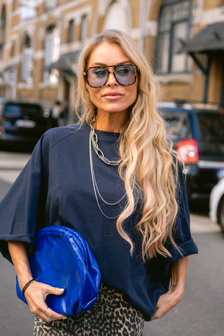 Ballie Oversized T-shirt Navy