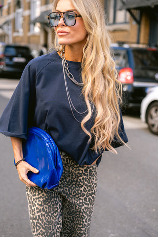 Ballie Oversized T-shirt Navy