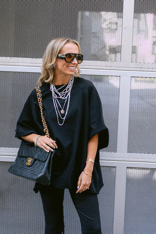 Ballie Oversized T-shirt Black