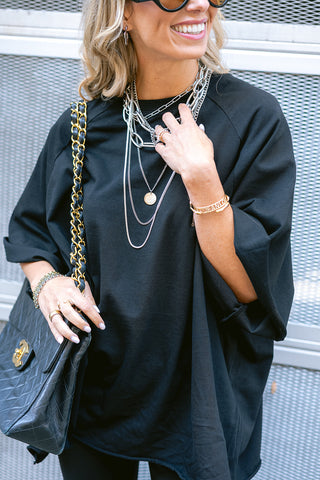 Ballie Oversized T-shirt Black