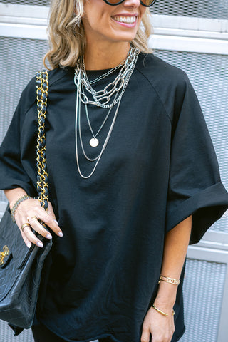 Ballie Oversized T-shirt Black