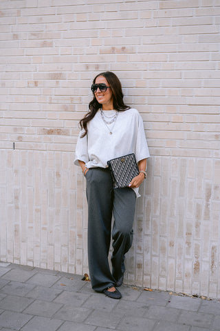 Ballie Oversized T-shirt Grey
