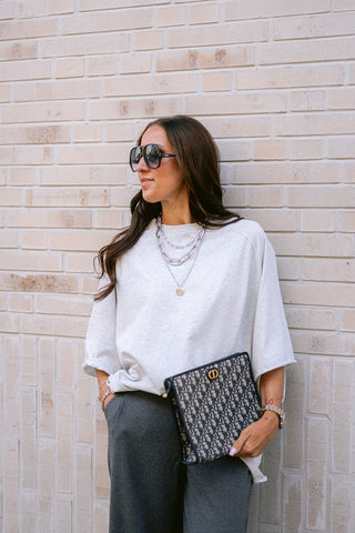 Ballie Oversized T-shirt Grey