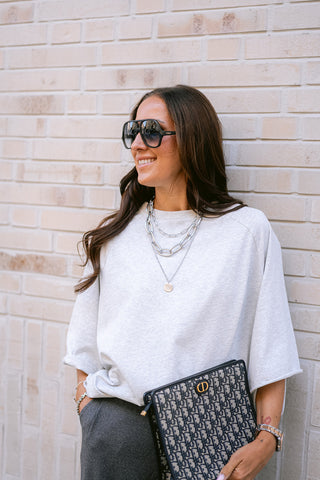Ballie Oversized T-shirt Grey