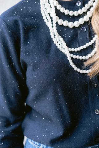 Bamsie Cardigan Navy