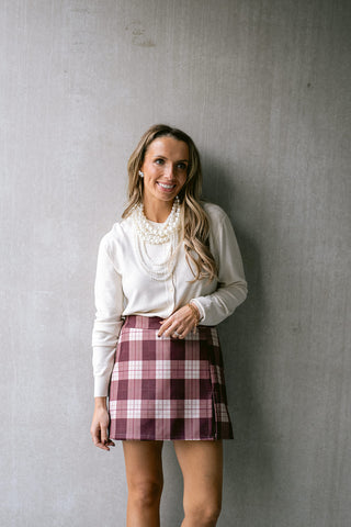 Bamsie Cardigan White