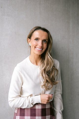 Bamsie Cardigan White