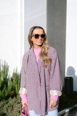 Barrie Blazer Pink