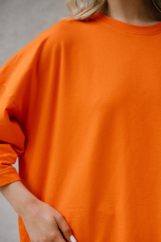Barry Oversized T-shirt Orange