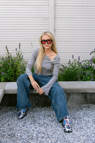 Bekki Knit Grey