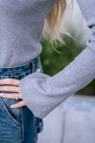 Bekki Knit Grey