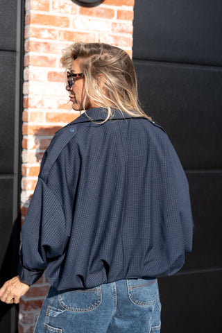 Belloura Bomber Navy