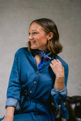 Bianca Scarf Blue