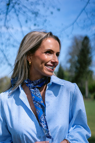Bianca Scarf Blue
