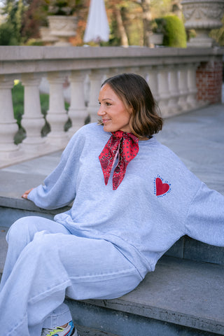 Bianca Scarf Red
