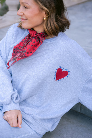 Bianca Scarf Red