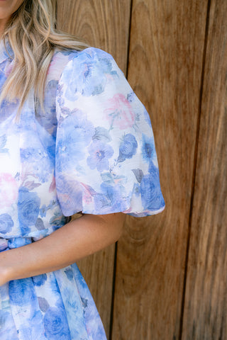 Bloemsie Dress Blue