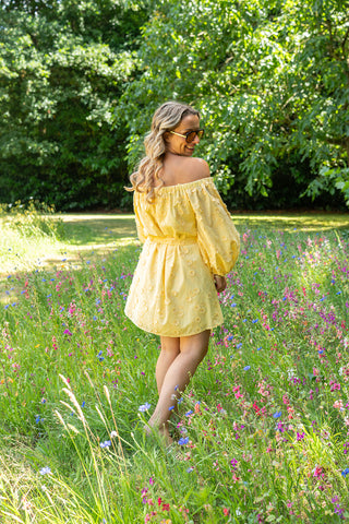Bloomette Dress Yellow
