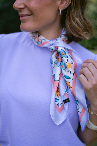 Bloomsie Scarf Orange