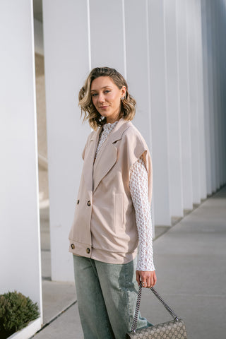 Blossé Lace Top White