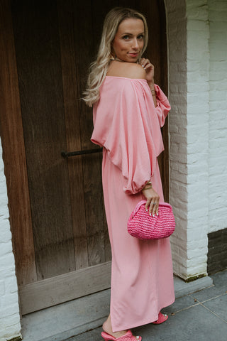 Bob Maxi Skirt Pink