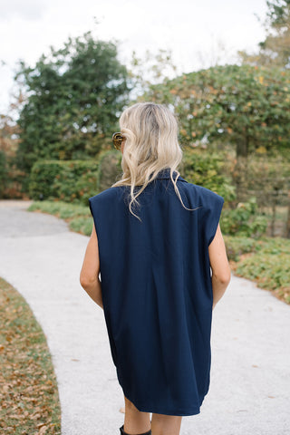 Bond Dress Navy