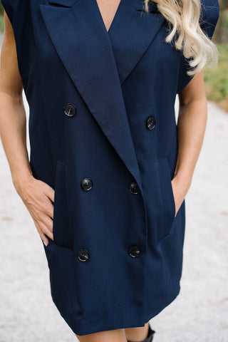 Bond Dress Navy