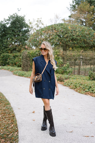Bond Dress Navy