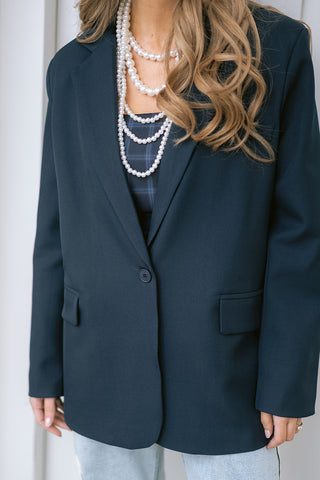 Bowie Blazer Navy