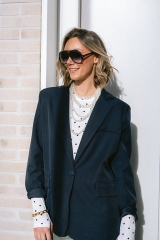 Bowie Blazer Navy