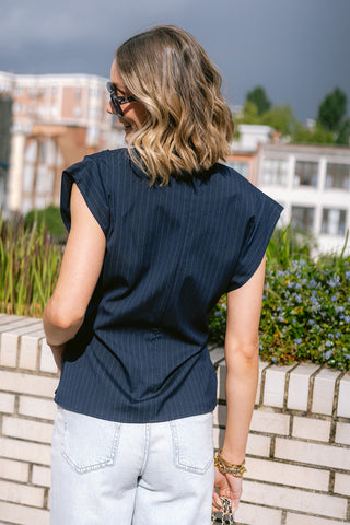 Britt Top Navy
