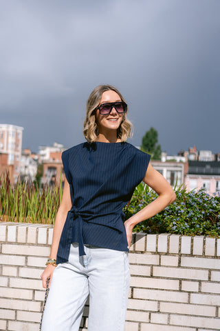 Britt Top Navy