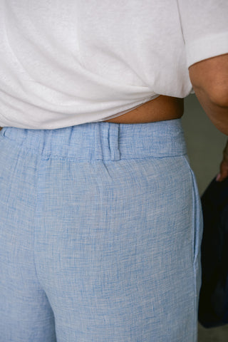 Bruce Trousers Light Blue