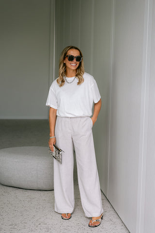 Bruce Trousers Cream
