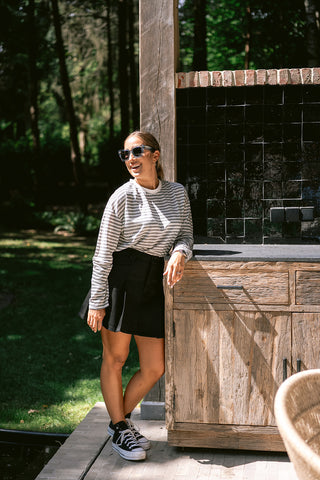 Calliope Striped T-shirt Grey