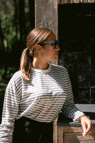 Calliope Striped T-shirt Grey