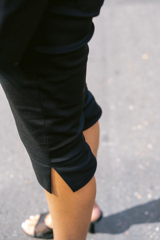 Caprise Capri Pants Black