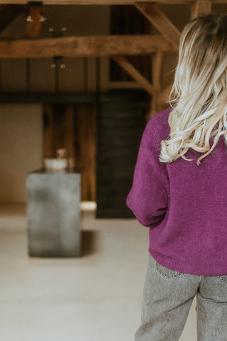 Cardi Cardigan Purple