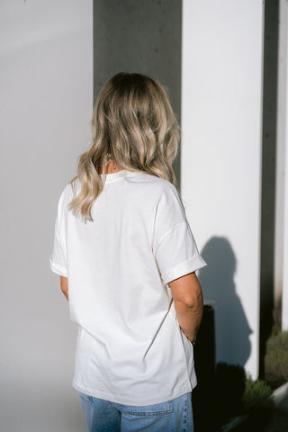 Carla Oversized T-shirt White