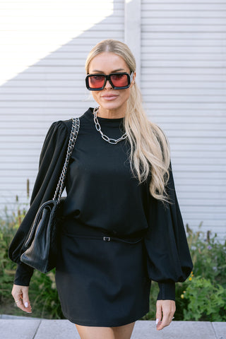 Caro Top Black