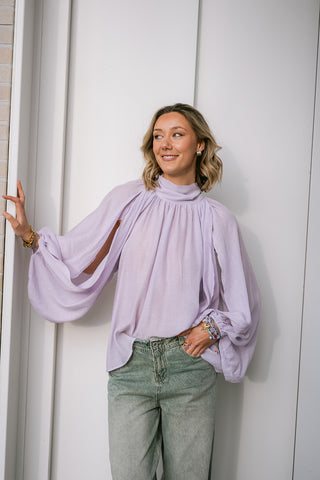 Carter Blouse Lilac