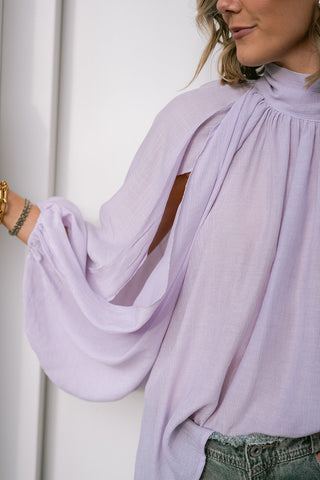 Carter Blouse Lilac
