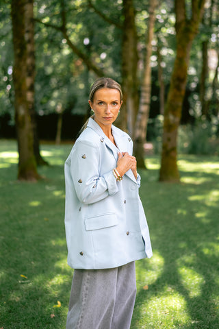 Cassian Blazer Light Blue