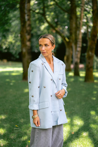 Cassian Blazer Light Blue