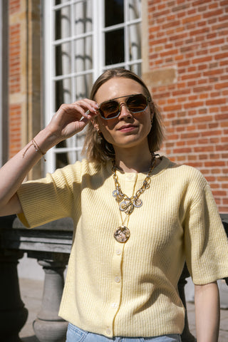 Catty Cardigan Yellow