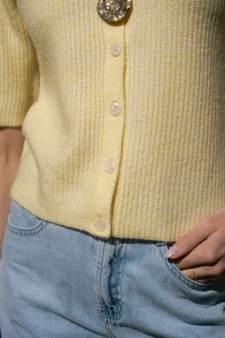 Catty Cardigan Yellow