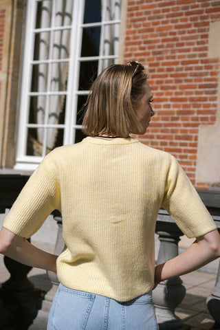 Catty Cardigan Yellow
