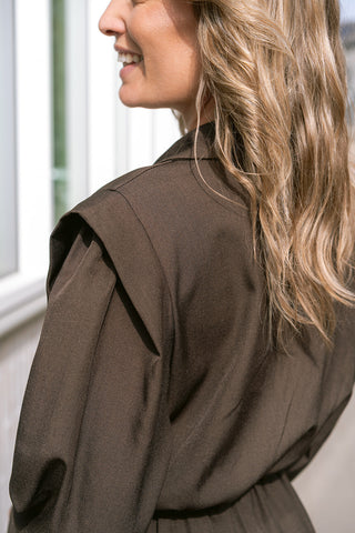 Céliane Playsuit Brown