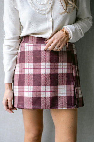 Cendric Co-ord Burgundy