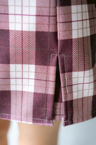 Cendric Co-ord Burgundy